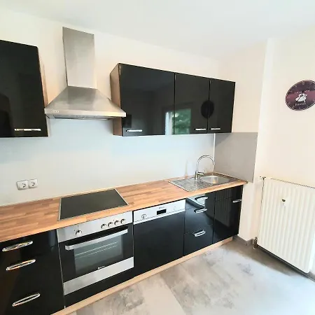 شقة Lieblingsmensch Mit Terrasse أوبيرهاوزين